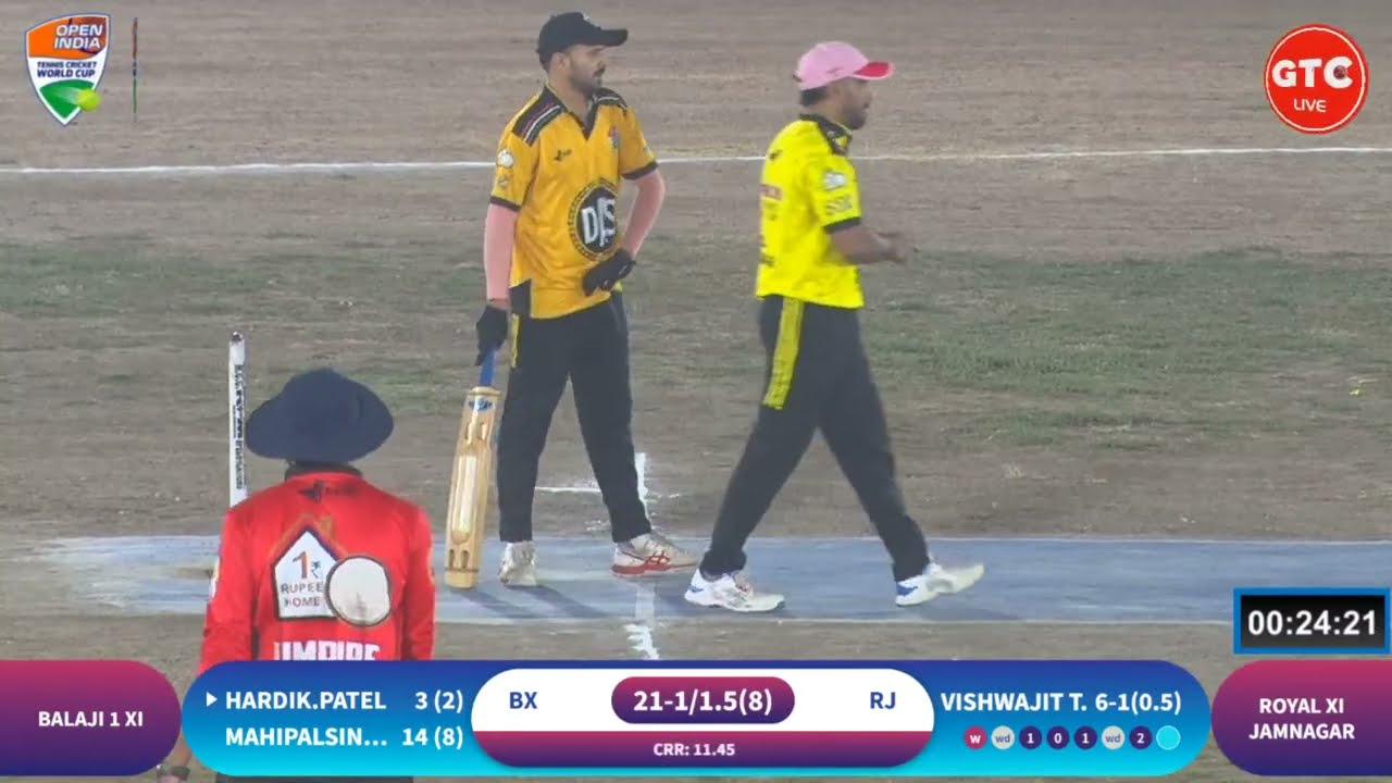 Final Day || 1st Semi Final - ROYAL-XI-JAMNAGAR-vs-BALAJI-1-XI || World Cup 2023