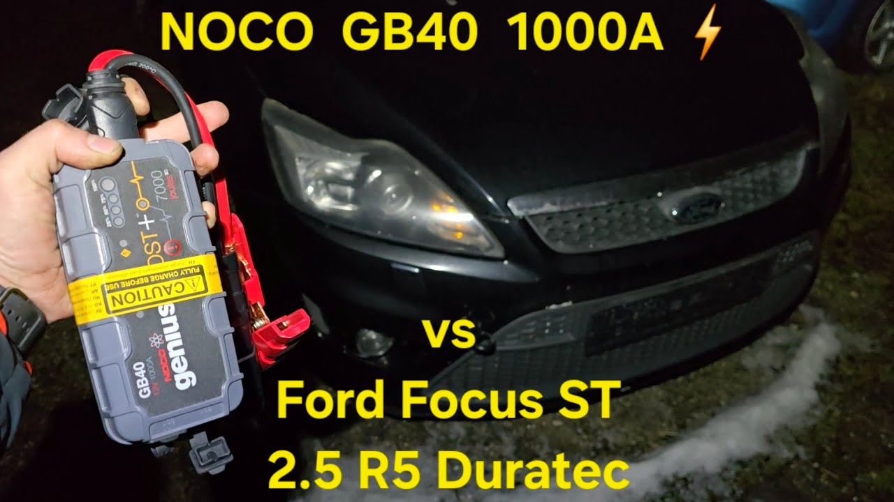 #NOCO GB40 1000A⚡️ vs Ford Focus MK2 ST R5 2.5T #test i kolejna porażka