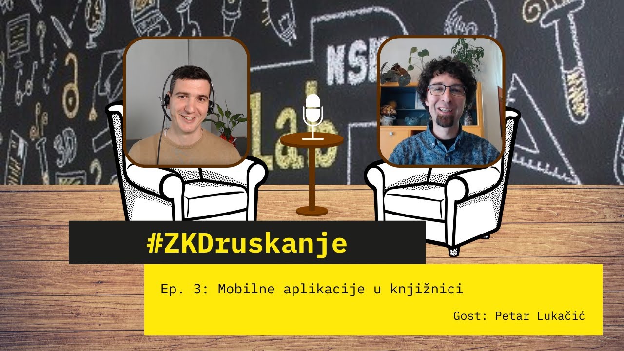 #ZKDruškanje #03 Petar Lukačić: Mobilne aplikacije u knjižnici
