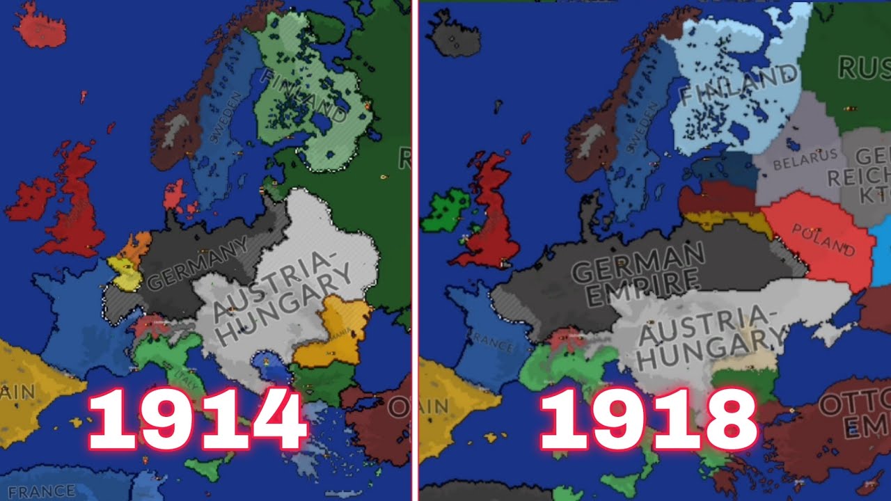 What if the Axis Powers won WW1 in 1915 - Ages of Conflict