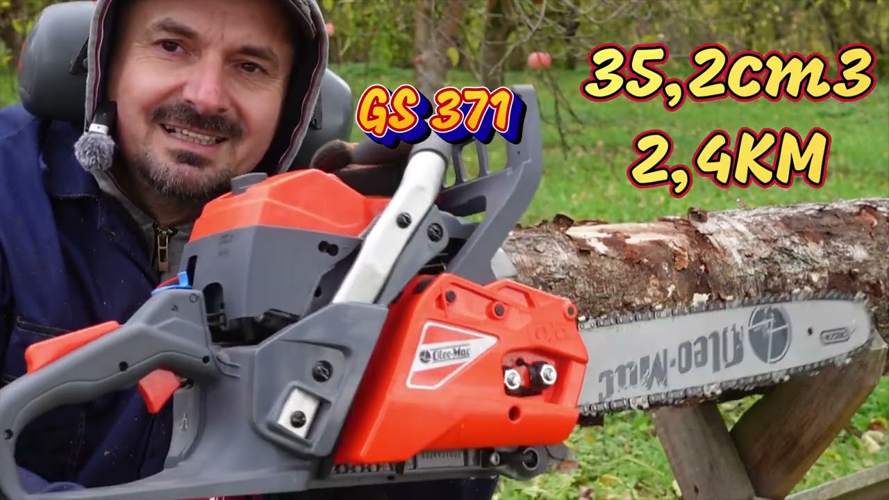 Najtańsze pilarki Oleo-Mac, gs371 vs gsh400