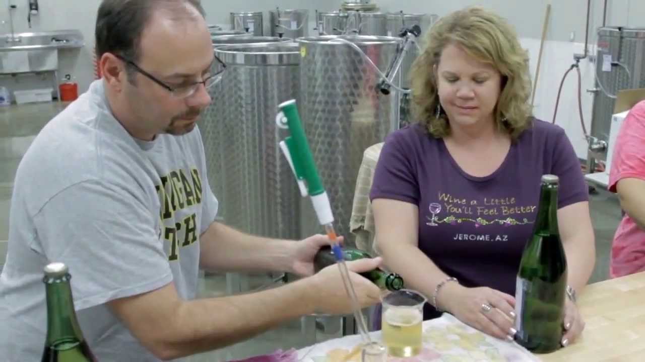 Champagne Disgorging - The Winery at Kirkwood