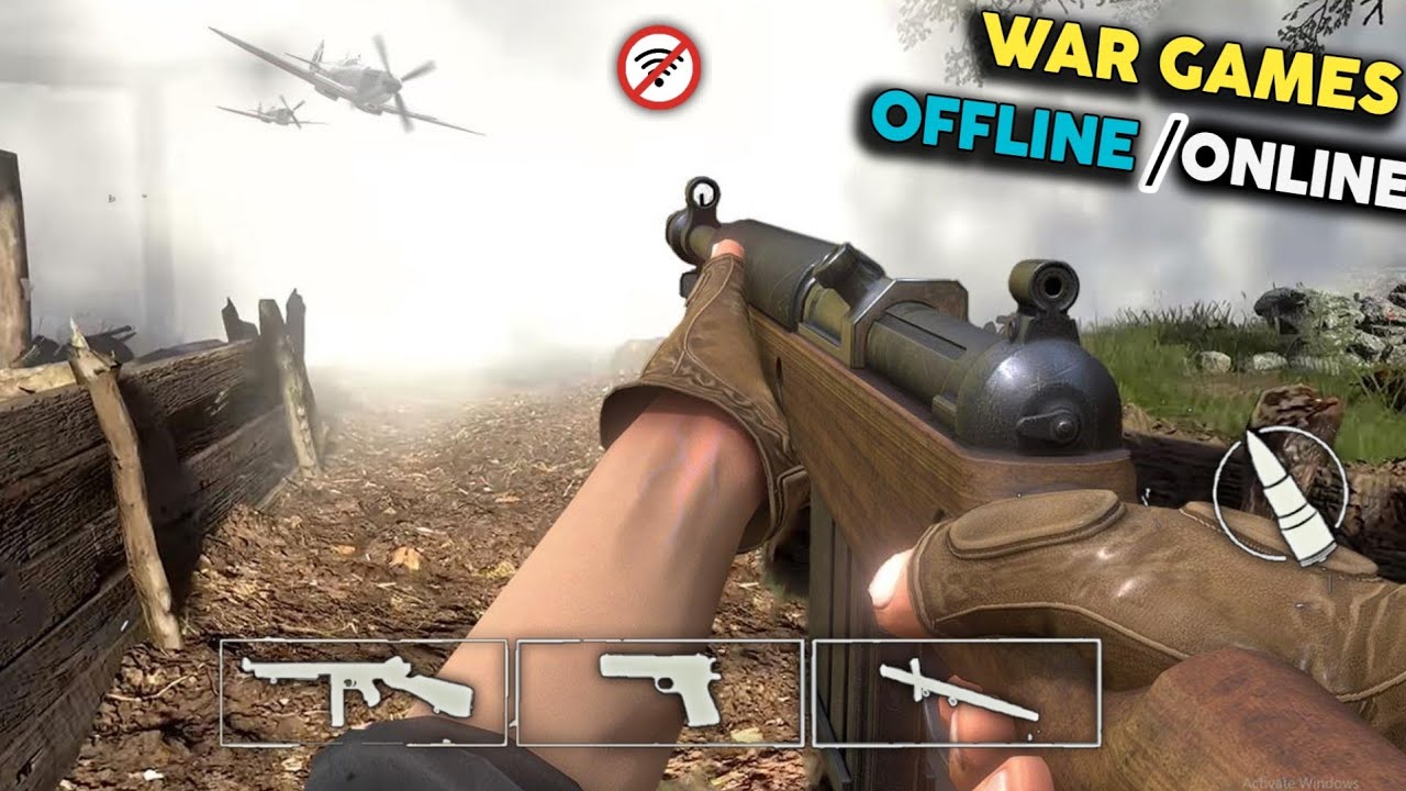Top 15 Military War Games For Android 2024 HD High Graphics