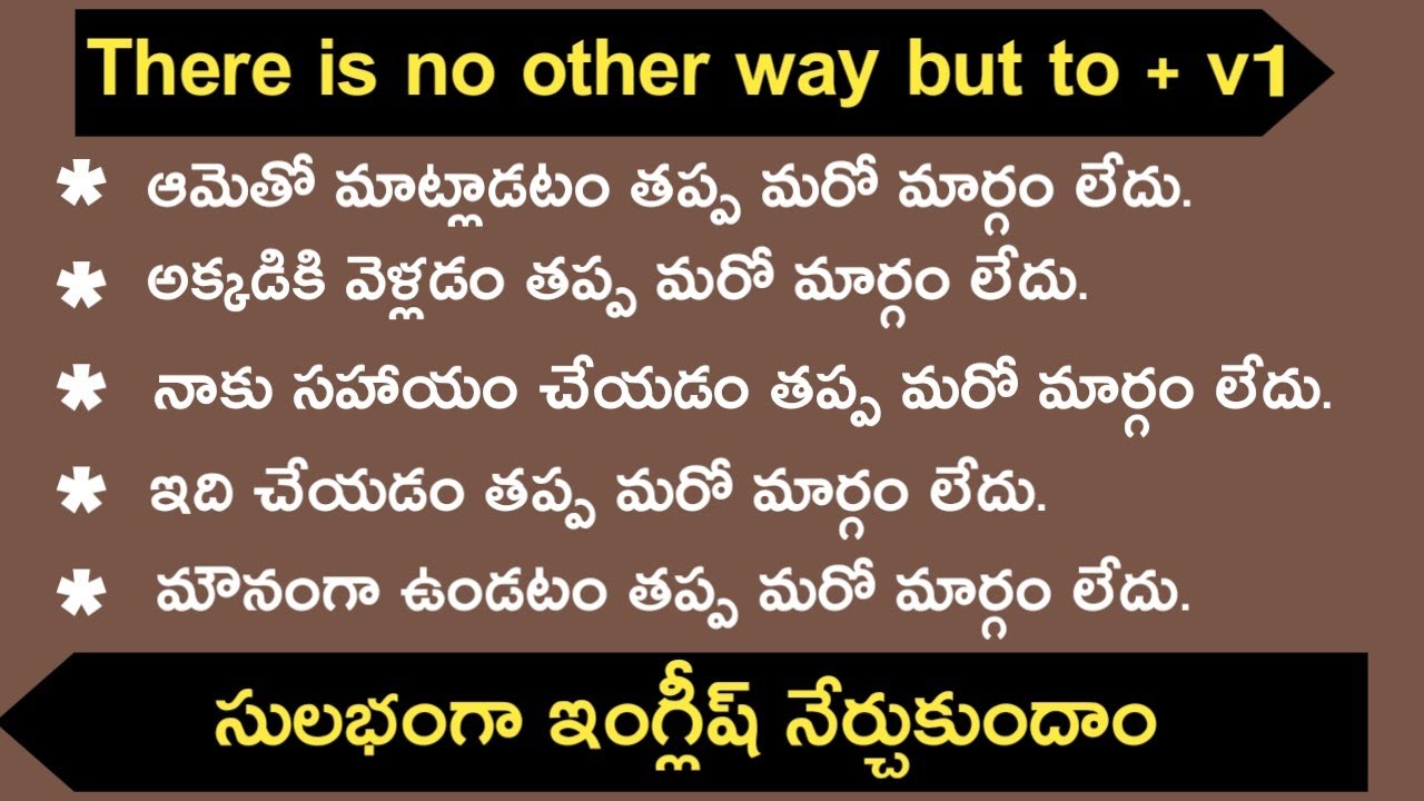 English Sentences for Daily Use | Spoken English through Telugu | Sai Academy