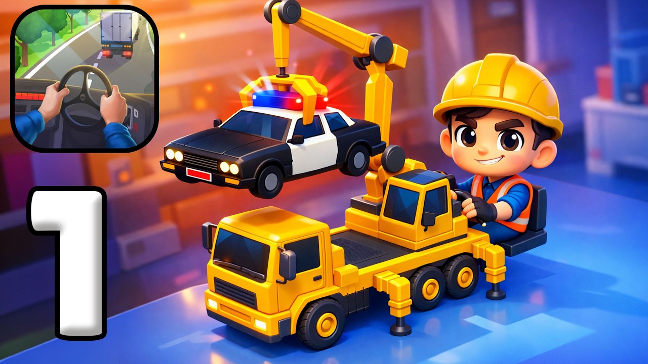 Vehicle Masters Gameplay 🚚 Machines Under Control Walkthrough Part 1 (Android & iOS)