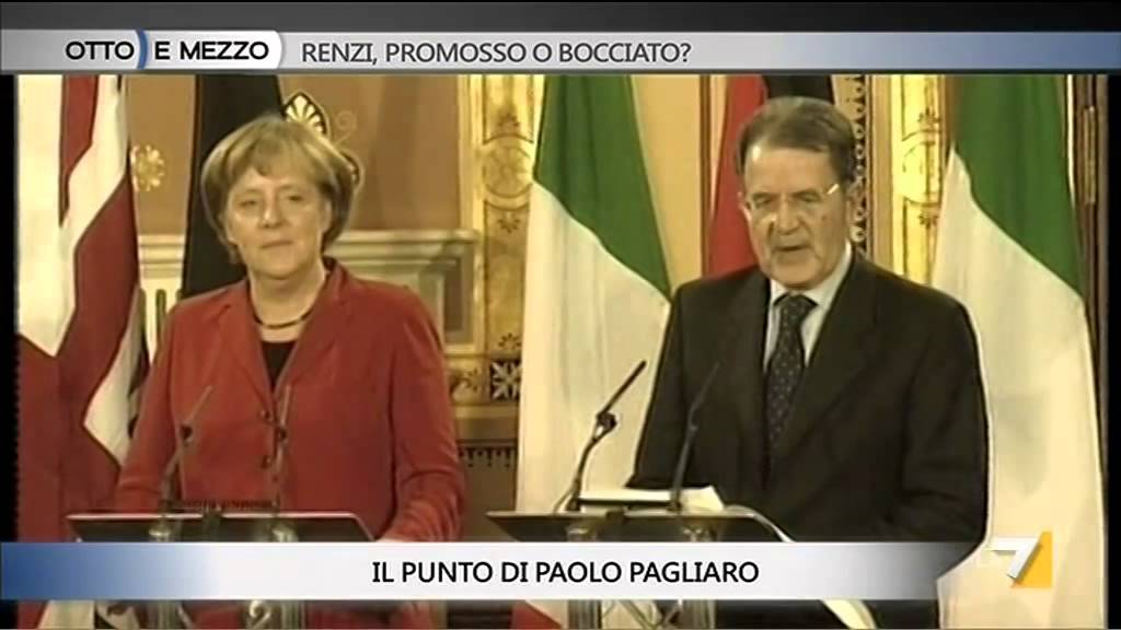 Otto e mezzo - Il Punto di Pagliaro: Merkel 1 Italia 5