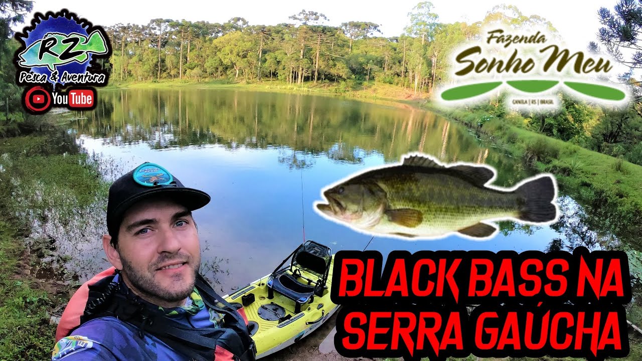 Explorando a Serra Gaúcha - Pesca de Black Bass na Fazenda Sonho Meu -  Parte 1