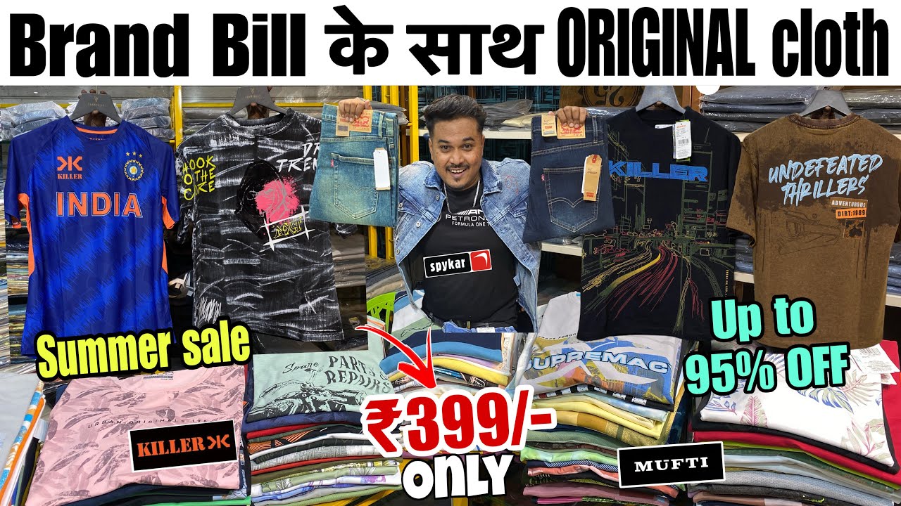 100% Original cloth का सबसे बड़ा sale 😱|| ₹399/- || Up to 95% Off || Branded clothes in cheap price
