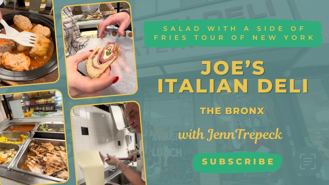 A TRUE New York Deli in the Bronx! Joe’s Italian Deli with Jenn Trepeck