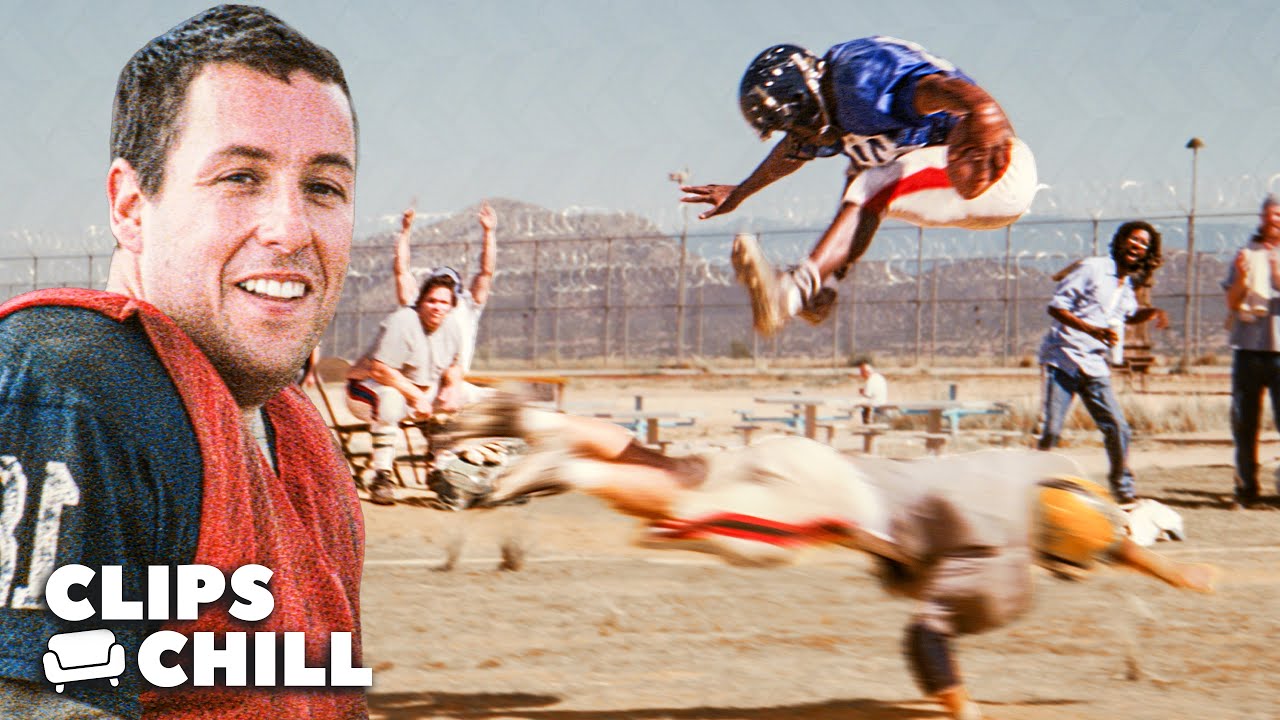 The Most Iconic BOOM In Football History | The Longest Yard (Adam Sandler, Chris Rock)