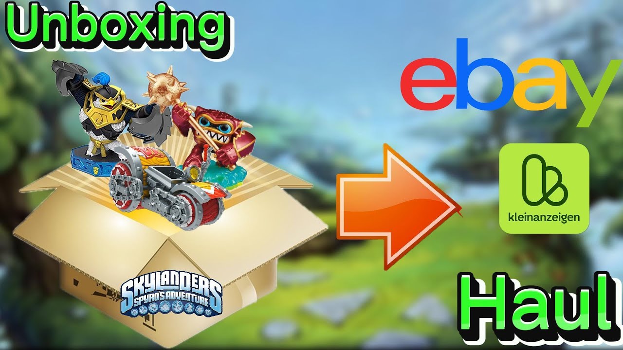 MEGA DEALS auf EBAY & Kleinanzeigen (auch dank Zuschauer?) - Skylanders Haul Unboxing
