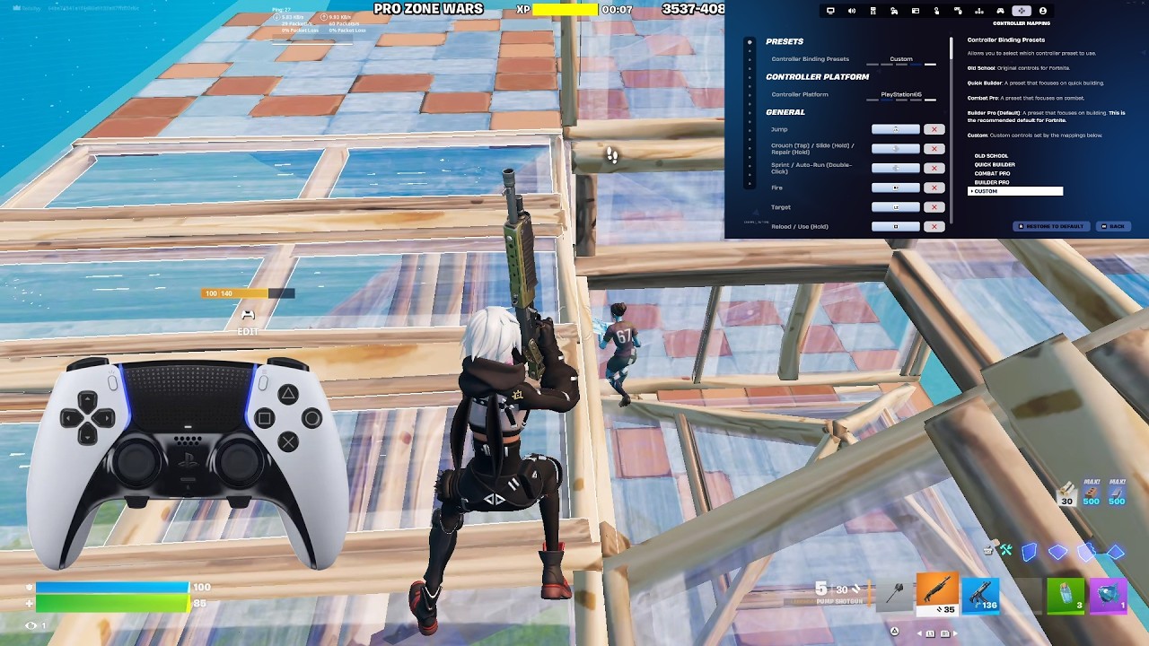 *NEW* Best Controller Settings + Sensitivity For Fortnite Chapter 7! (PS4/PS5/XBOX/PC)
