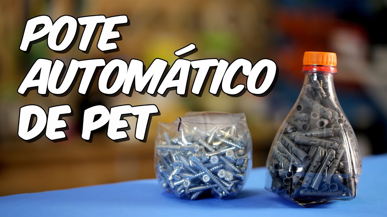 Pote automático de garrafa PET