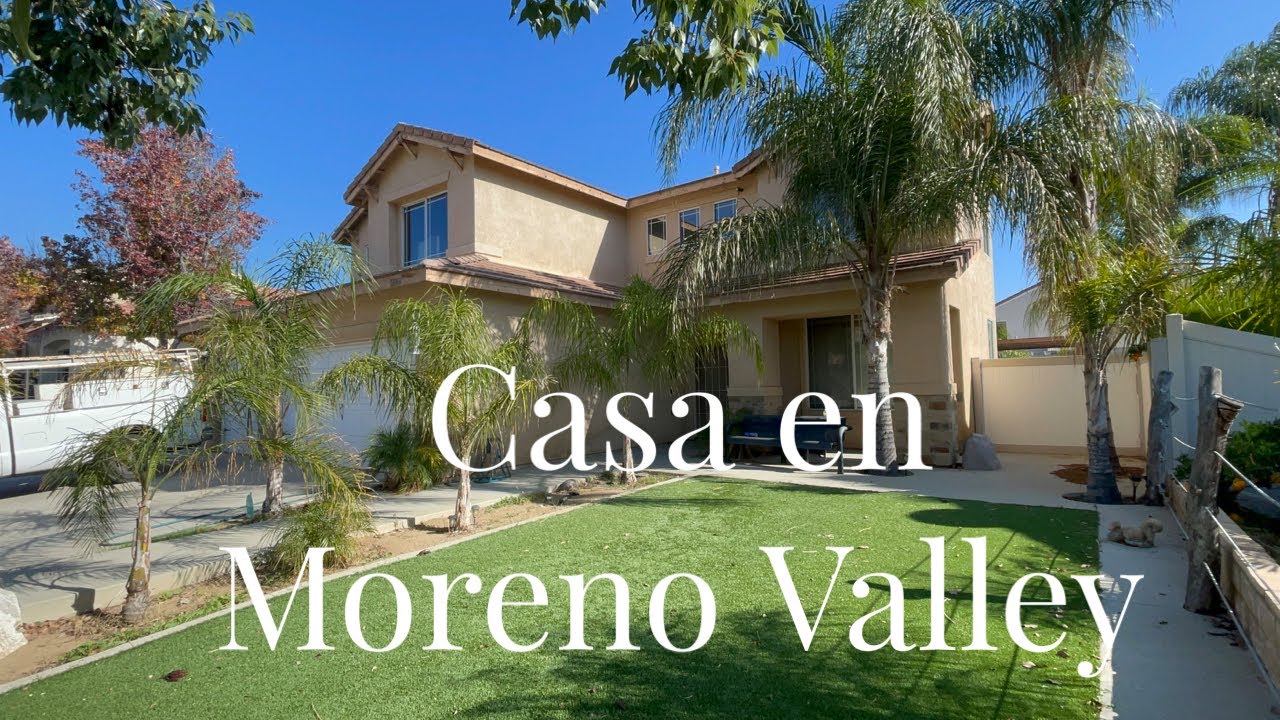 Maravillosa casa en Moreno Valley