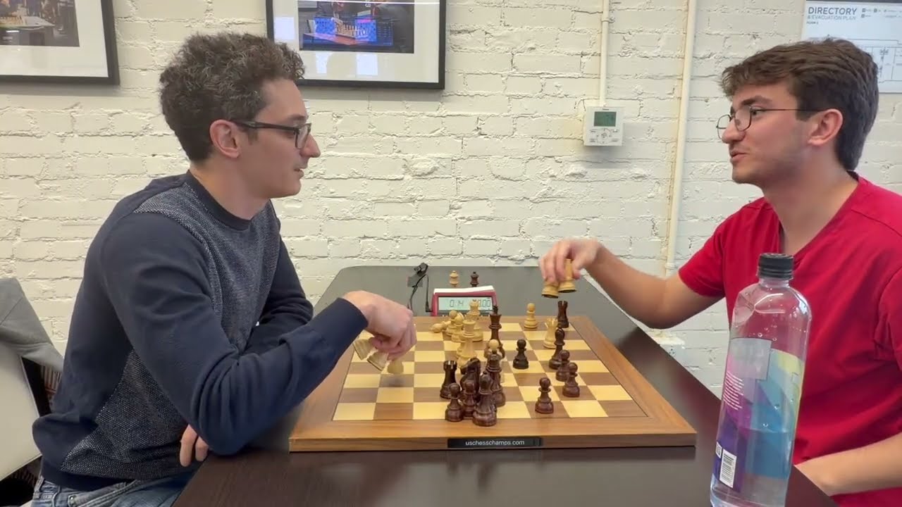 Fabiano Caruana vs. Isik Can | The American Cup Blitz