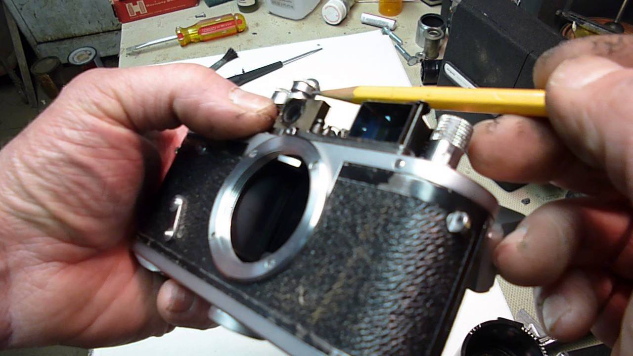 Zorki 4 range finder repair