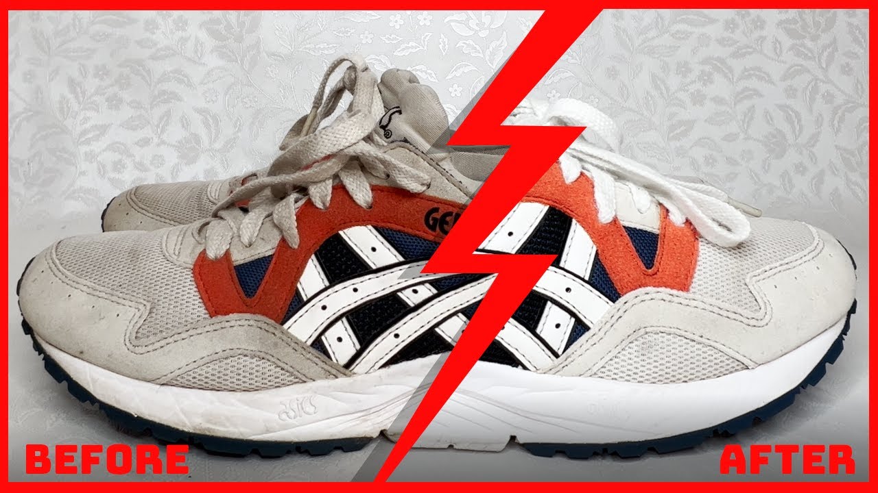 [ASMR] Asics Gel-Lyte V Cleaning and Suede Refresh