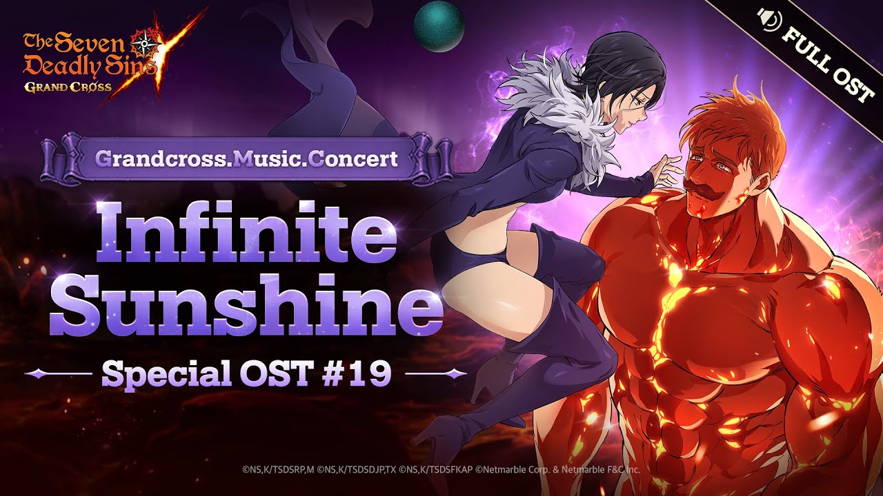 [7DS OST] Infinite Sunshine (Full.ver)┃Grandcross. Music. Concert_19th OST
