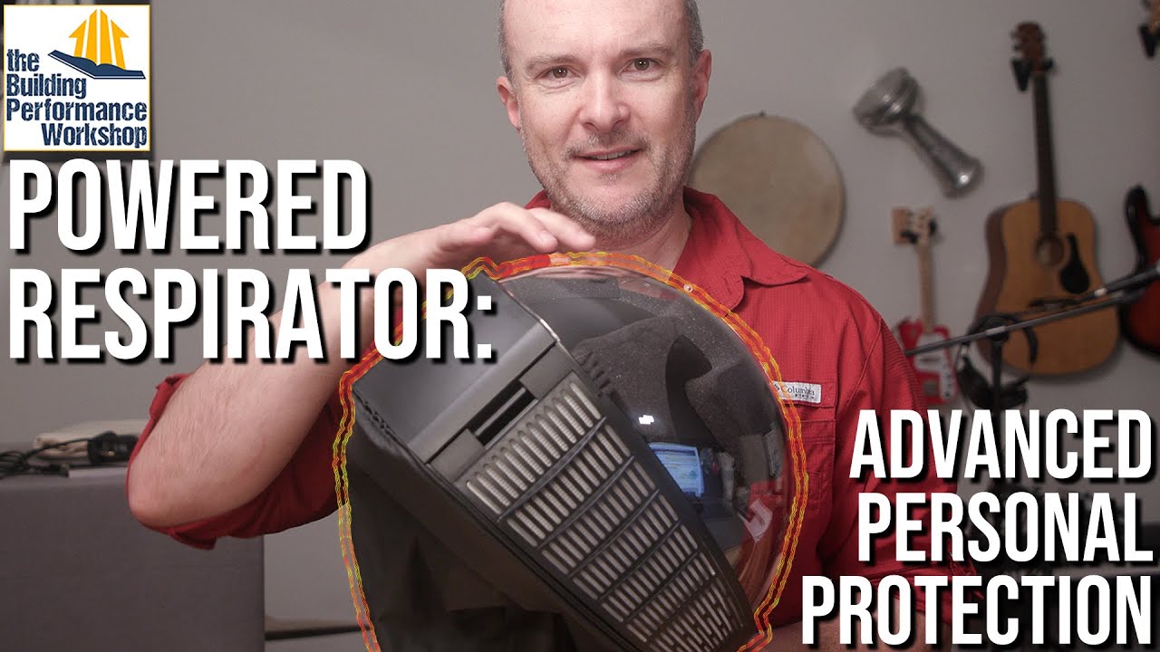 3-in-1 Protective Mask for Comfortable Attic/Crawlspace Work: Microclimate Air3 PAPR