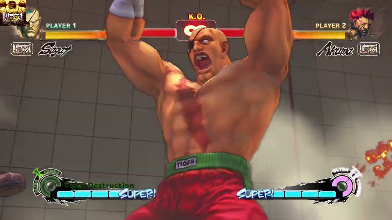 USF4: Cool Sagat Combos