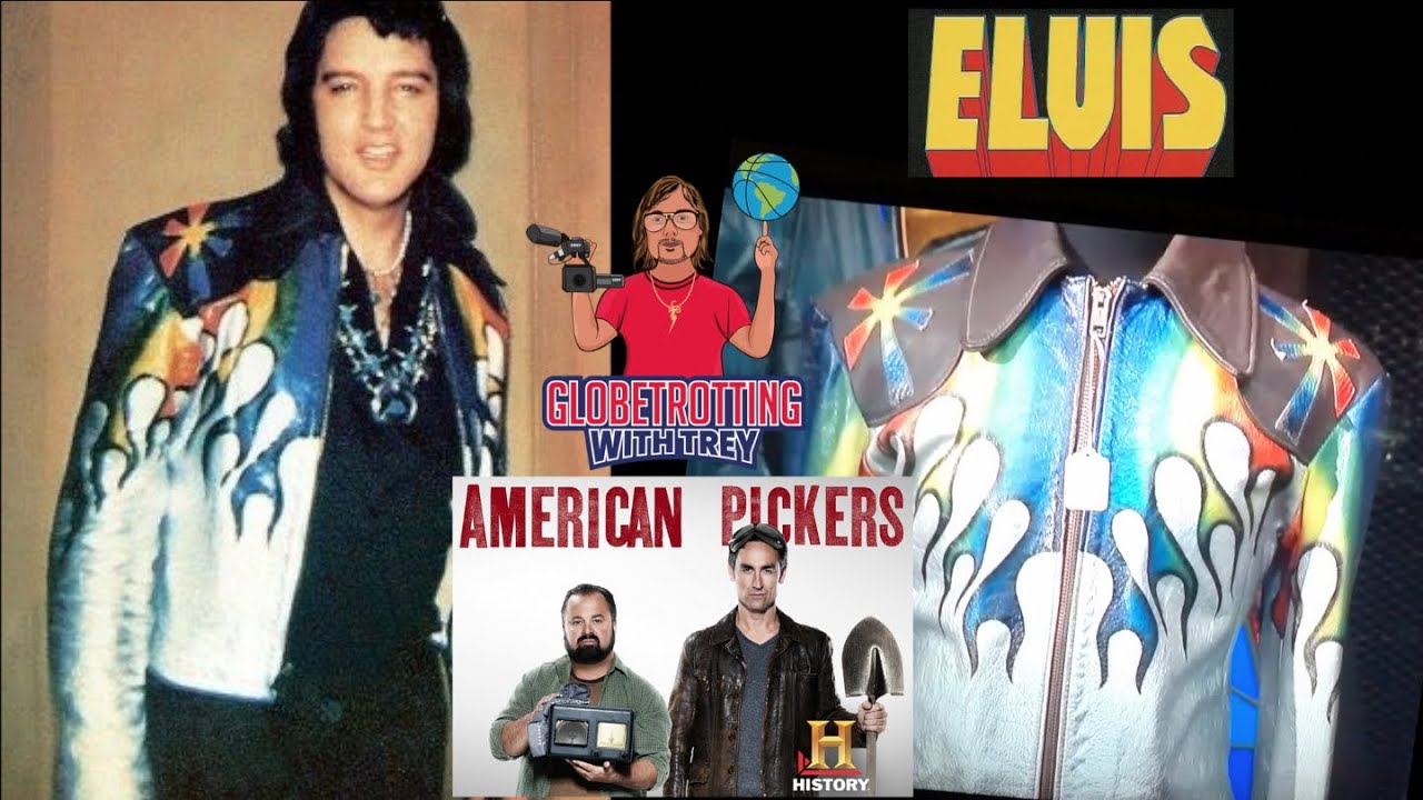 Elvis "Eagle" Jacket Sold on American Pickers plus More Elvis Memorabilia  ⚡️⚡️⚡️