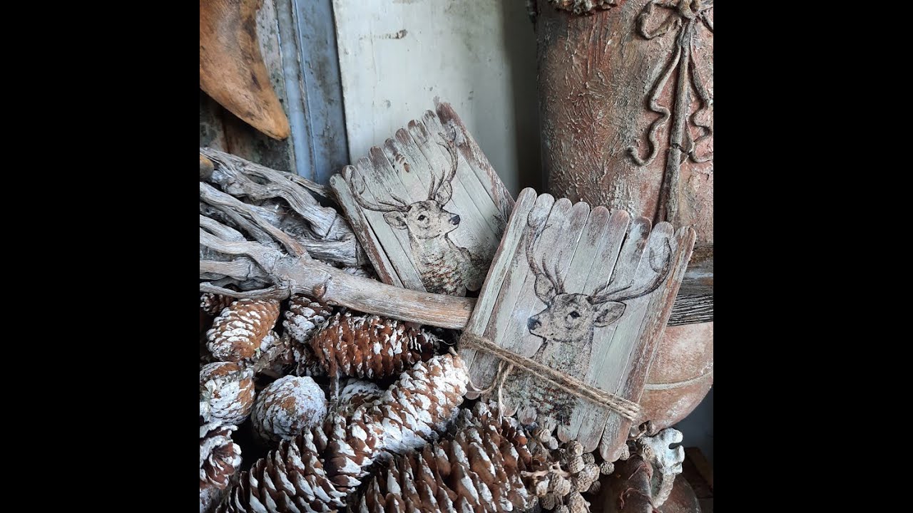 Small wooden decoration DIY