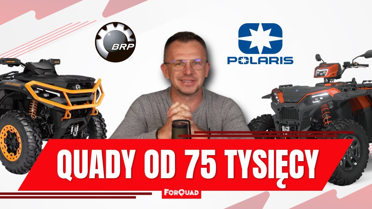 Quady od 75 tysięcy zł wzwyż! Can-Am vs Polaris &ndash; co oferują topowe modele?