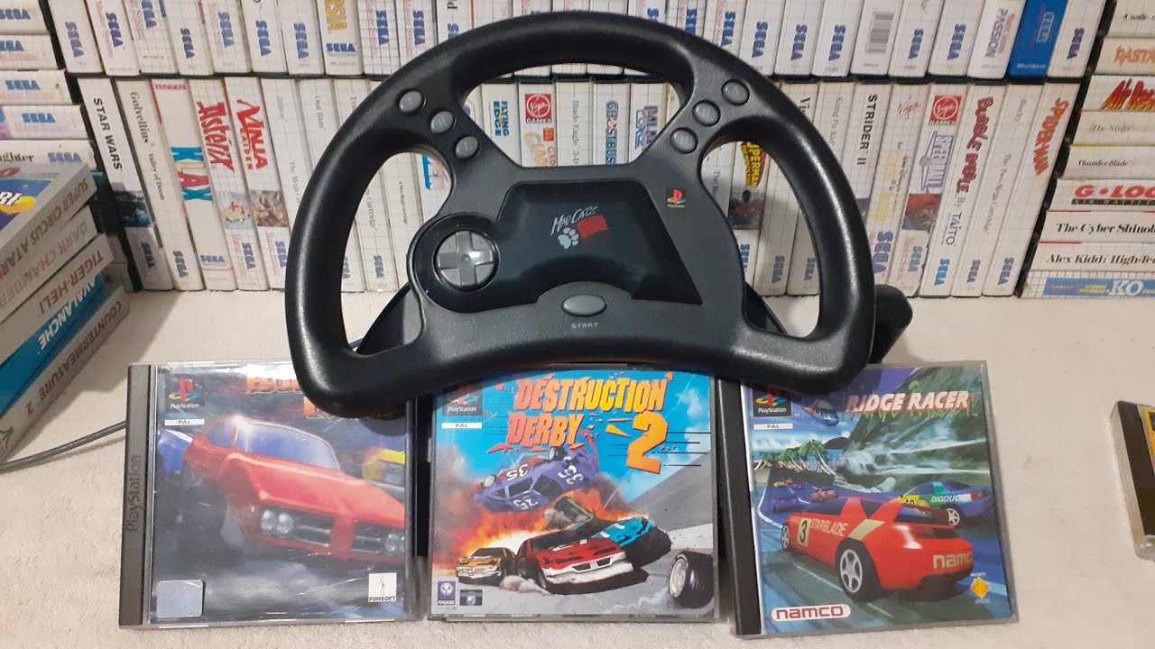 Session jeux de bagnole sur PS1 au VOLANT !🔥 Avec Lestat @eternalgames4570