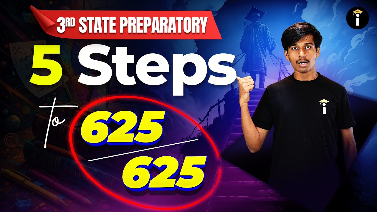 Your Ultimate 5-Step Formula to Score 625/625 in 3rd Preparatory 🔥