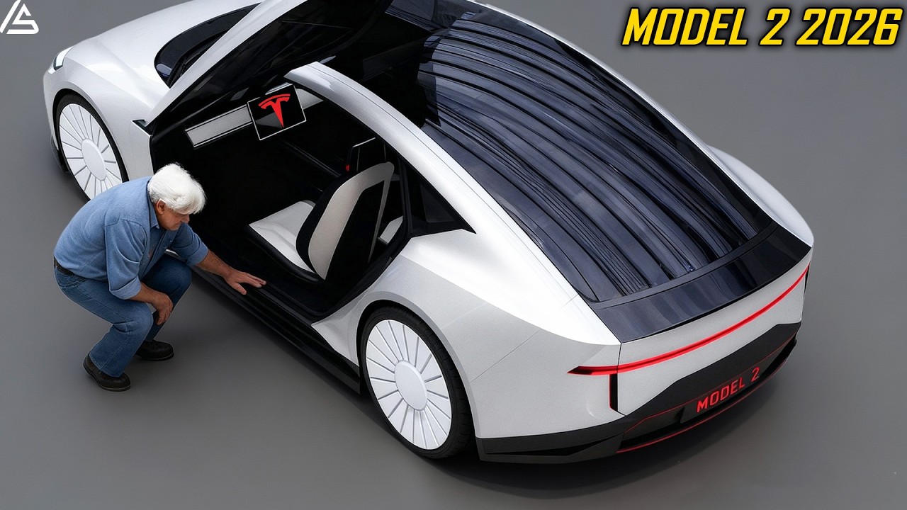 Илон Маск представил экстерьер Tesla Model 2 2026 года: какие шокирующие изменения в дизайне вам ...