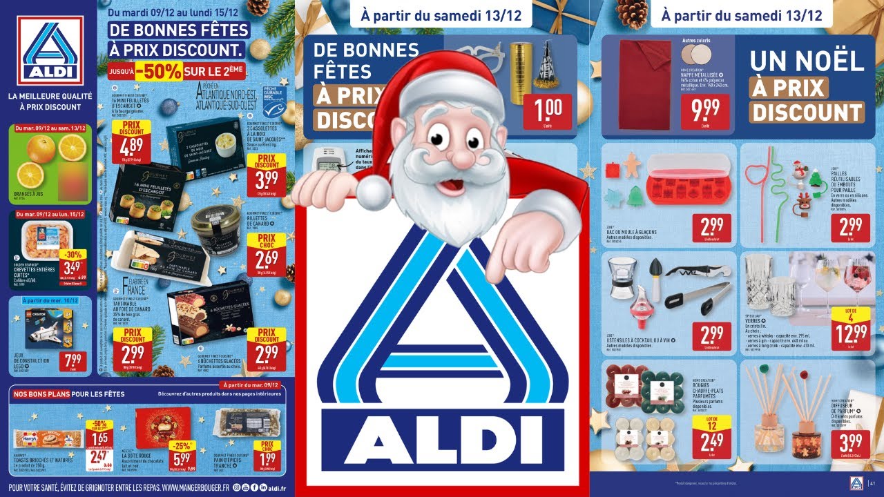 Каталог ALDI от 9 декабря 2025 г. ✅ Новинки для дома, моды и идей рождественских подарков 🔥