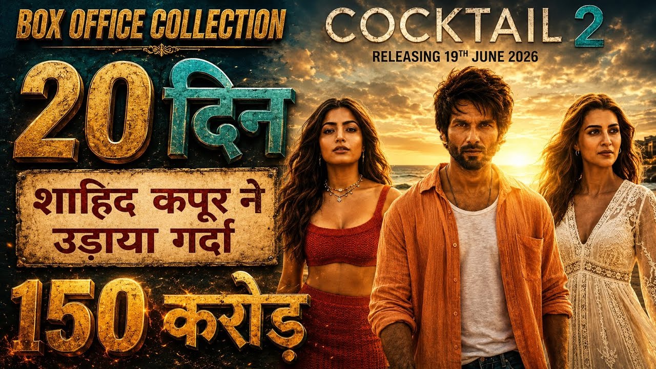 Cocktail 2 Box Office Collection Day 20, cocktail 2 total worldwide Collection, Kriti, Shahid