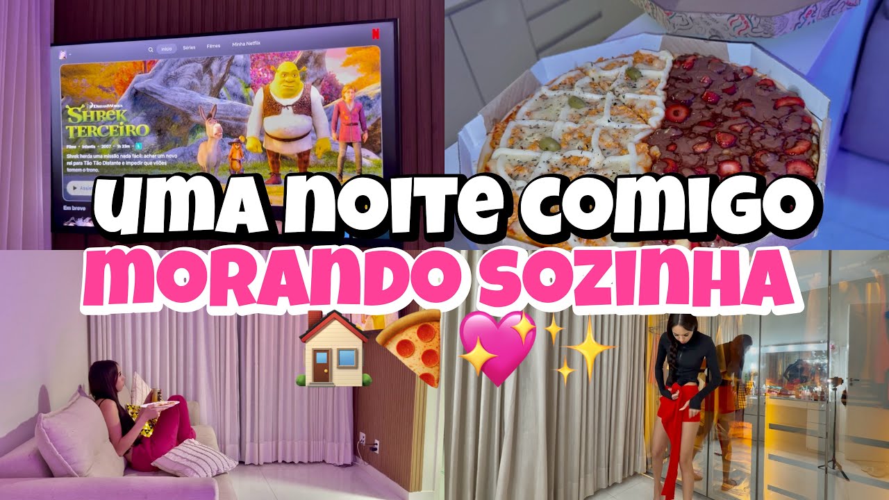 vlog | pedi pizza| experimentei roupas novas | organizei a cozinha e o quarto🏠🍕💖✨