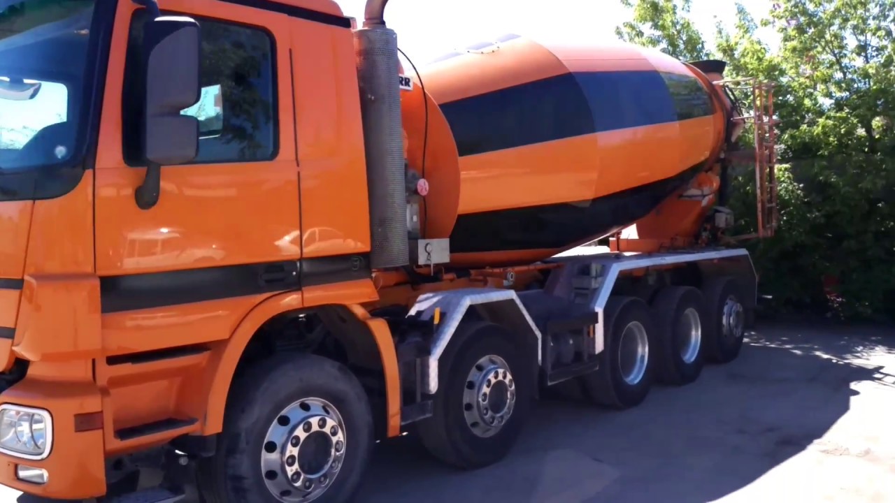 Міксер, бетономешалка Мерседес Actros 4448 Liebherr 1204