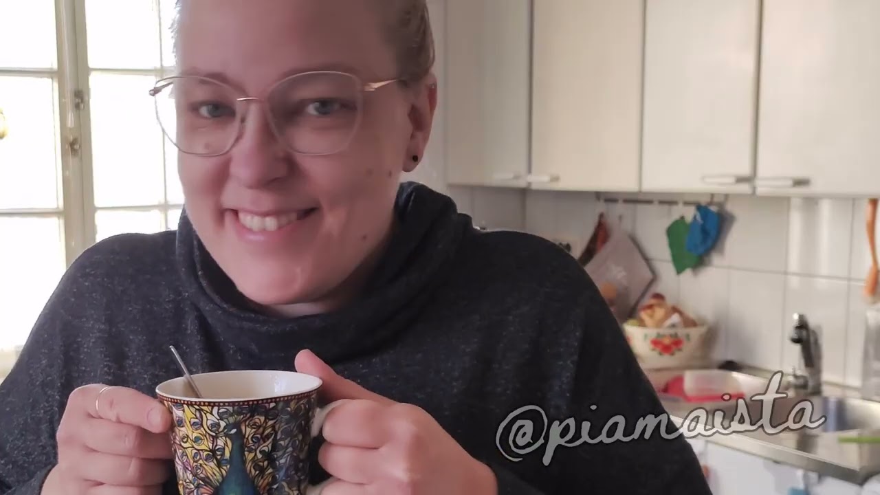100 Päivää osa 25 - Onks sulla kahvinjuonti-ilme? 