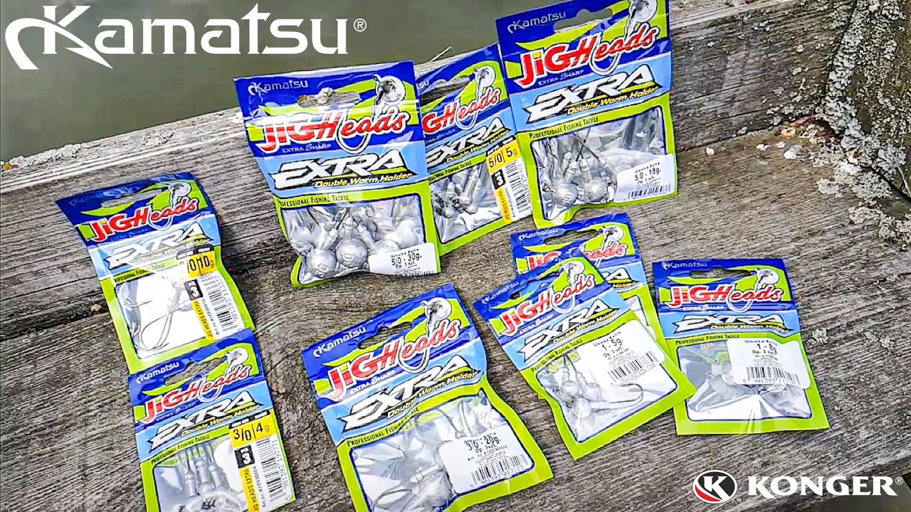 Gł&oacute;wki jigowe Kamatsu Extra Double