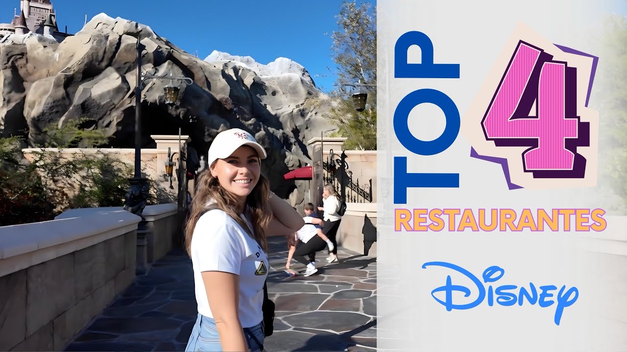 Top 4 mejores restaurantes en Disney 🤩