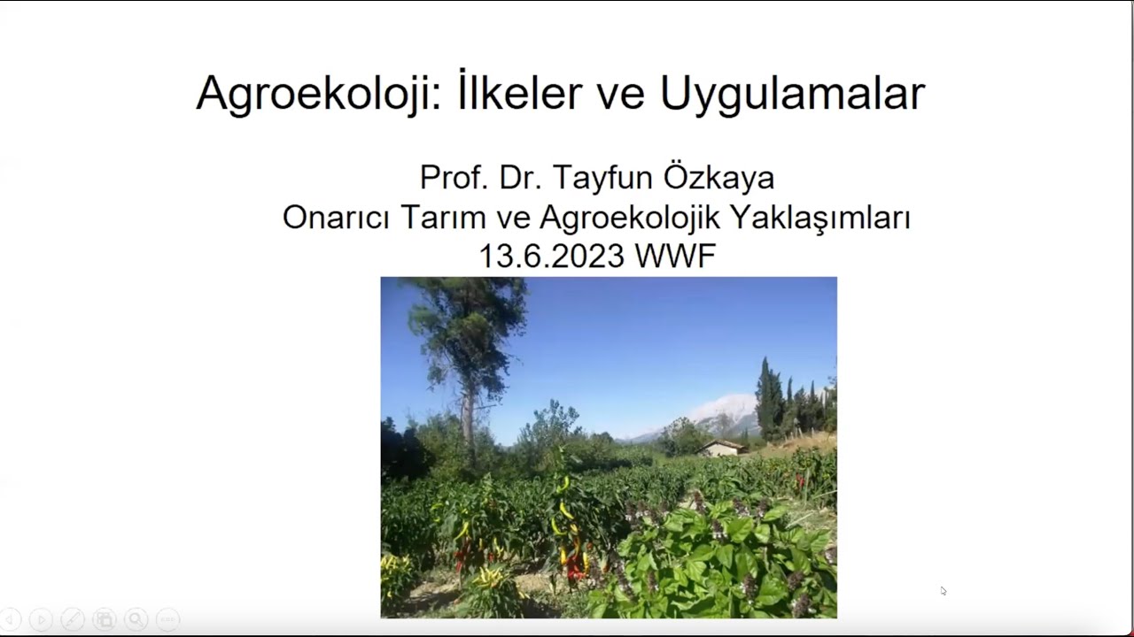 Agroekoloji: İlkeler ve Uygulamalar