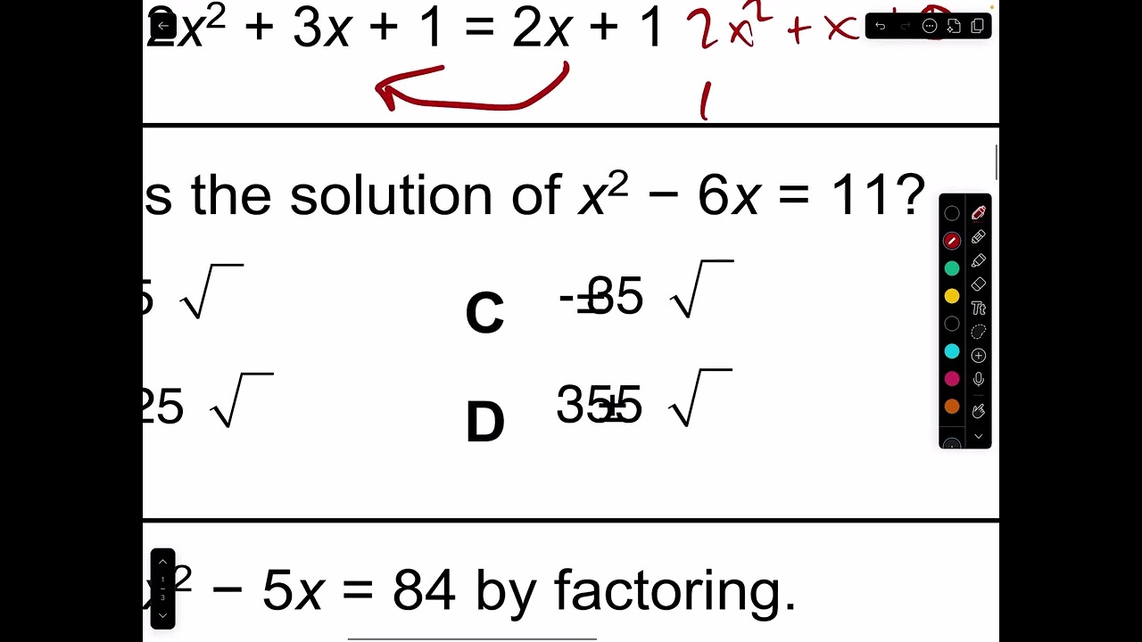 Topic 9 Study Guide