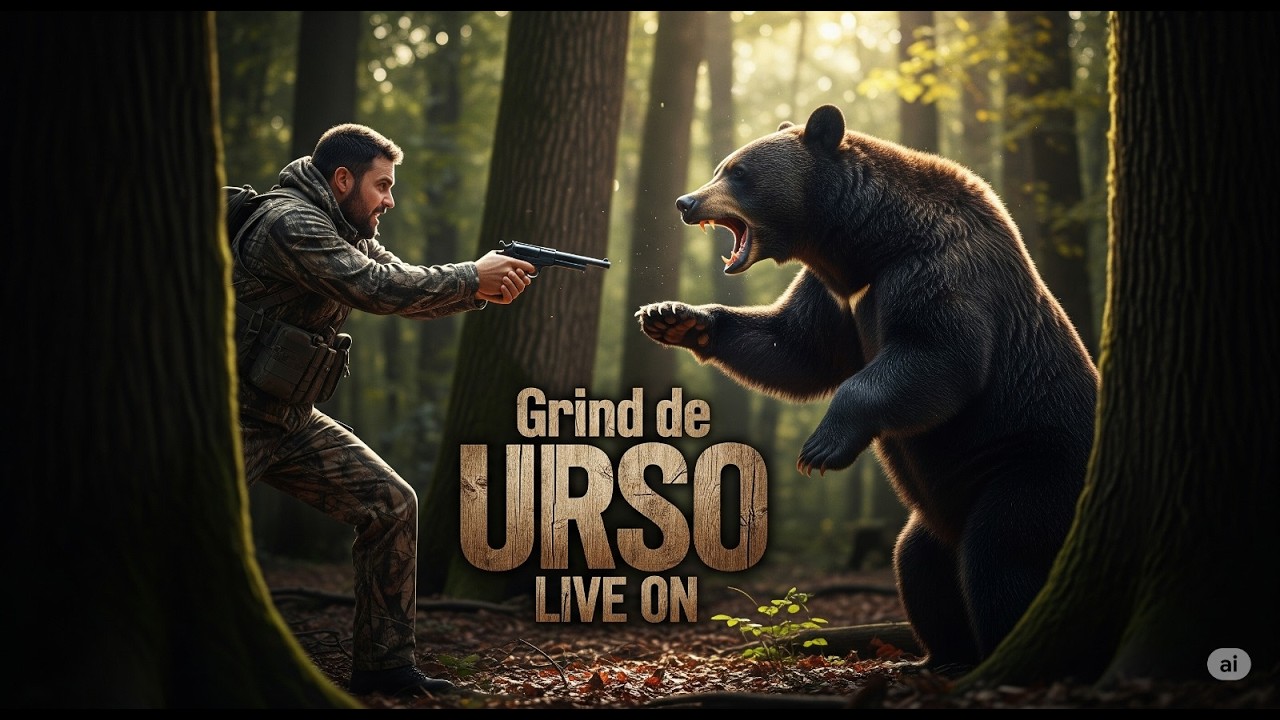 COMEÇANDO GRIND DO URSO NEGRO DO ZERO 310 ABATES