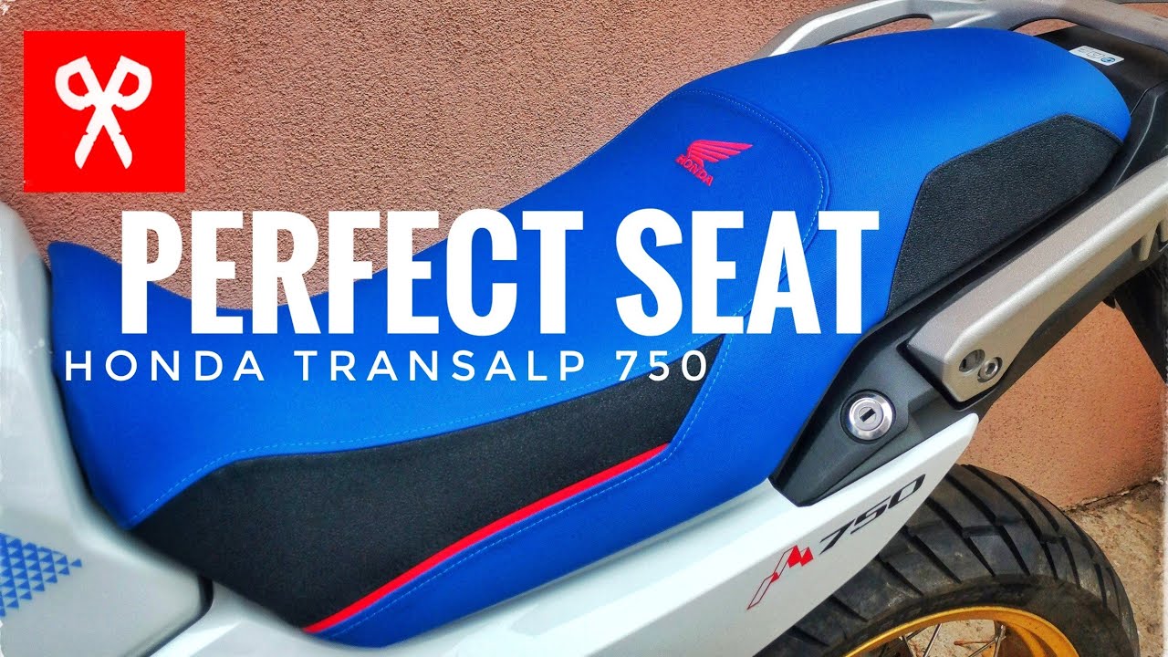 Honda XL750 TRANSALP - The Perfect Comfort Seat 🔔 Meet OFFICINA DELLE TOPPE Motorcycle Seats