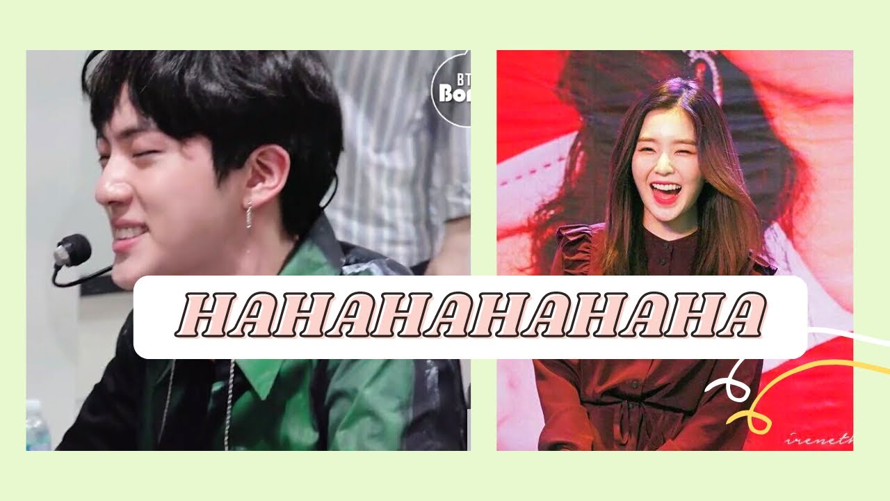 KPOP Idols laughing compilation