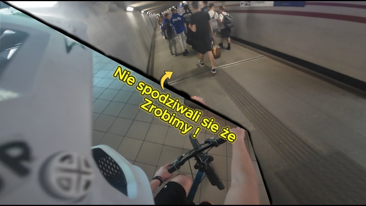 Wjechaliśmy Rowerami Do Galerii ! | Ostra Jazda