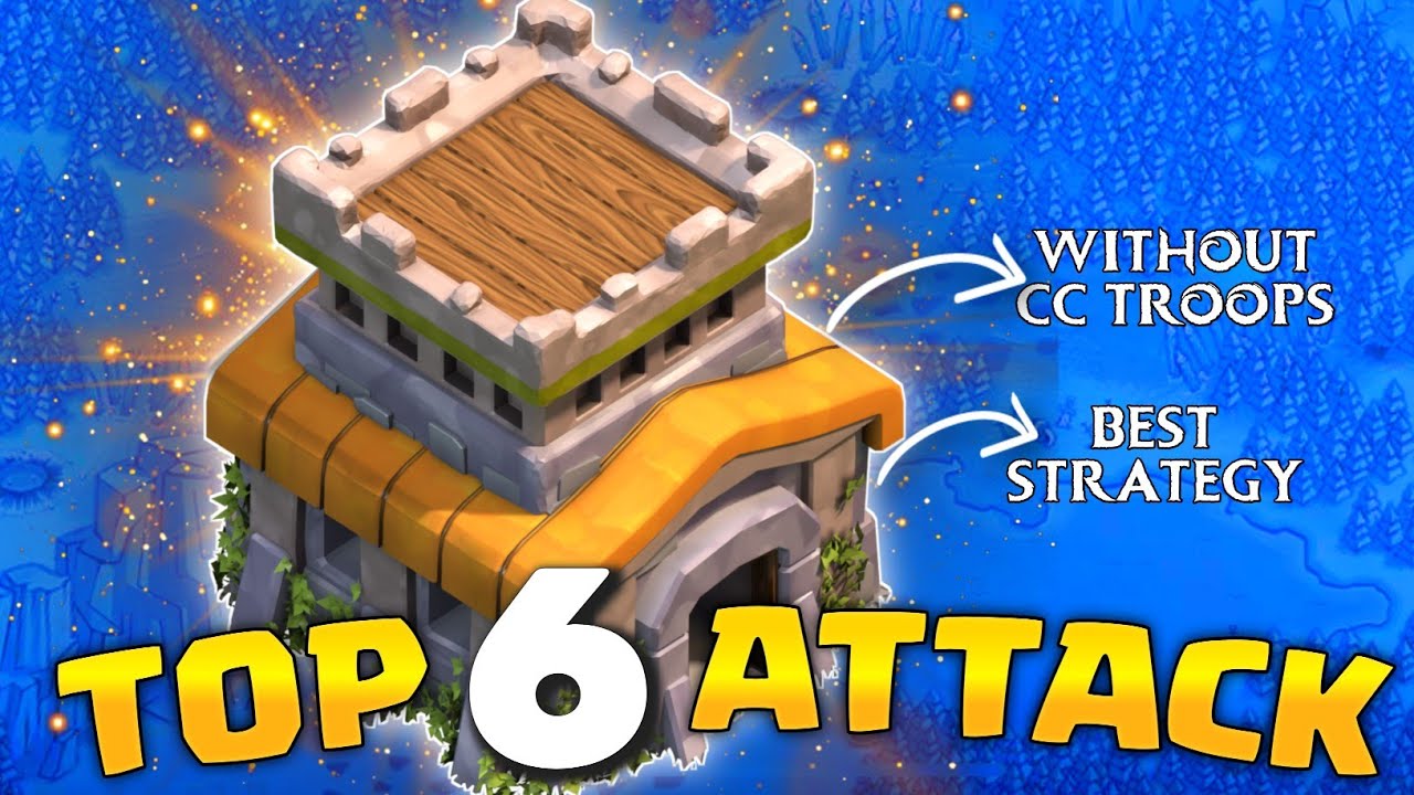 Best Th8  Attack Strategy, Th8 Gowiho Attack, Th8 Dragon Attack (Without Cc) - Clash of Clans