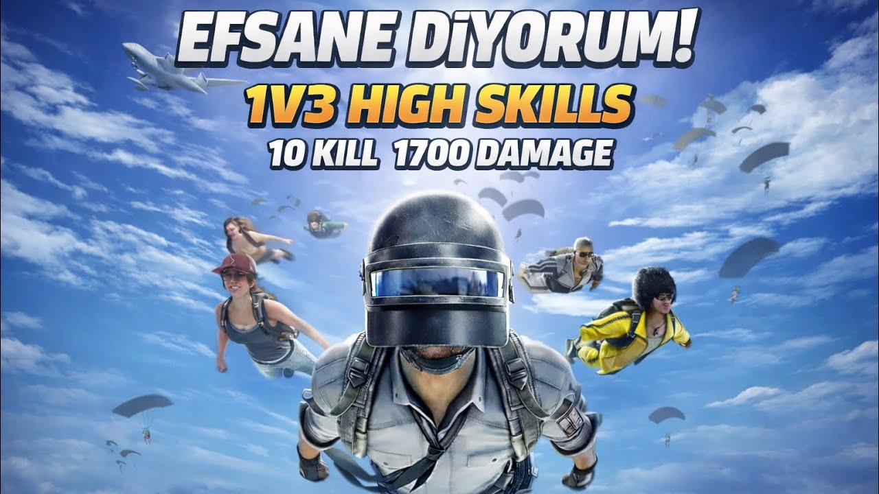 EFSANE DİYORUM❗️1V3 HIGH SKILLS🔥 AGRESIVE MATCH❌  #pubg #squad #fpp