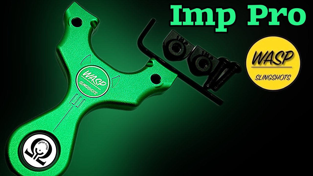 Pocketable Slingshot - The WASP Imp Pro show and shoot