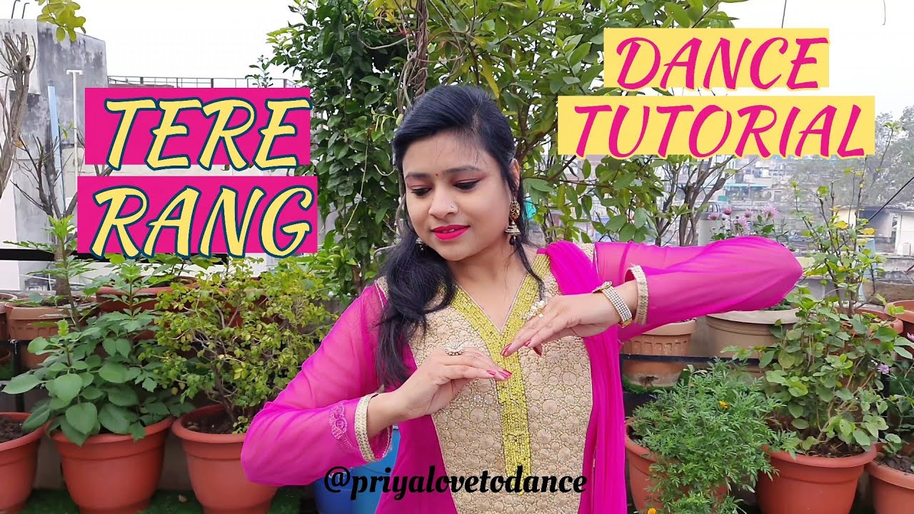 TERE RANG - DANCE TUTORIAL | MURALI KI DHUN|JANMASHTAMI DANCETUTORIAL|SEMICLASSICAL DANCE STEPS |