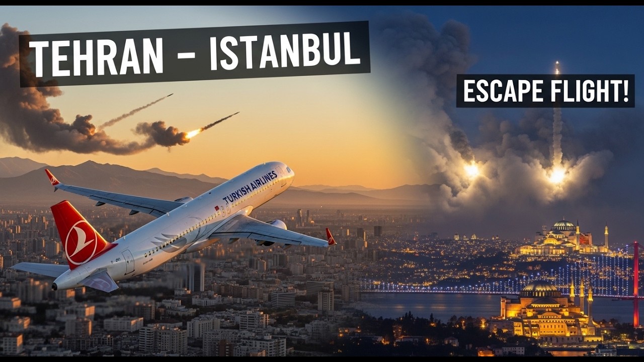 Tehran → Istanbul | Turkish Airlines A320 | Emergency Departure | MSFS