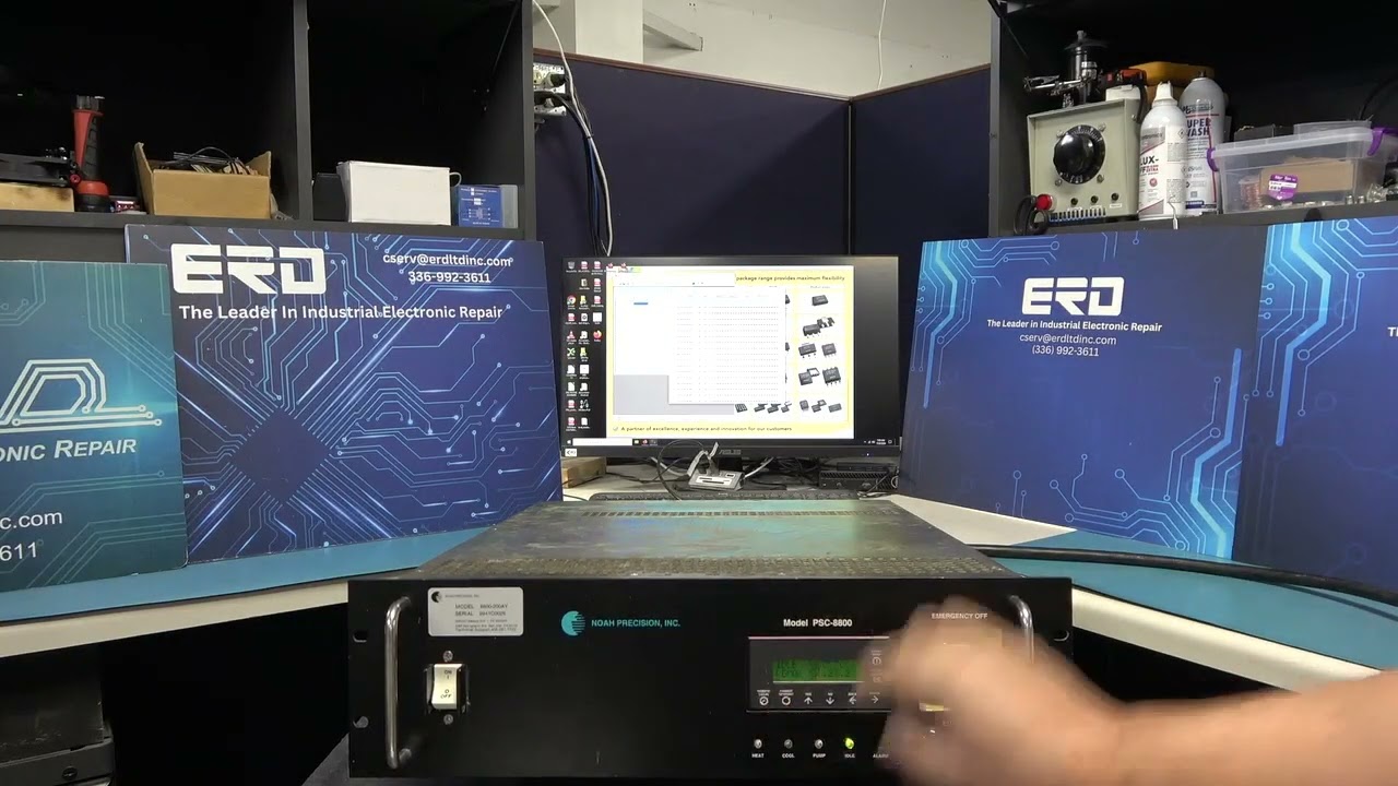 061926003 Noah Precision 8800-200AY PSC-8800 Power Supply Controller Repaired by ERD