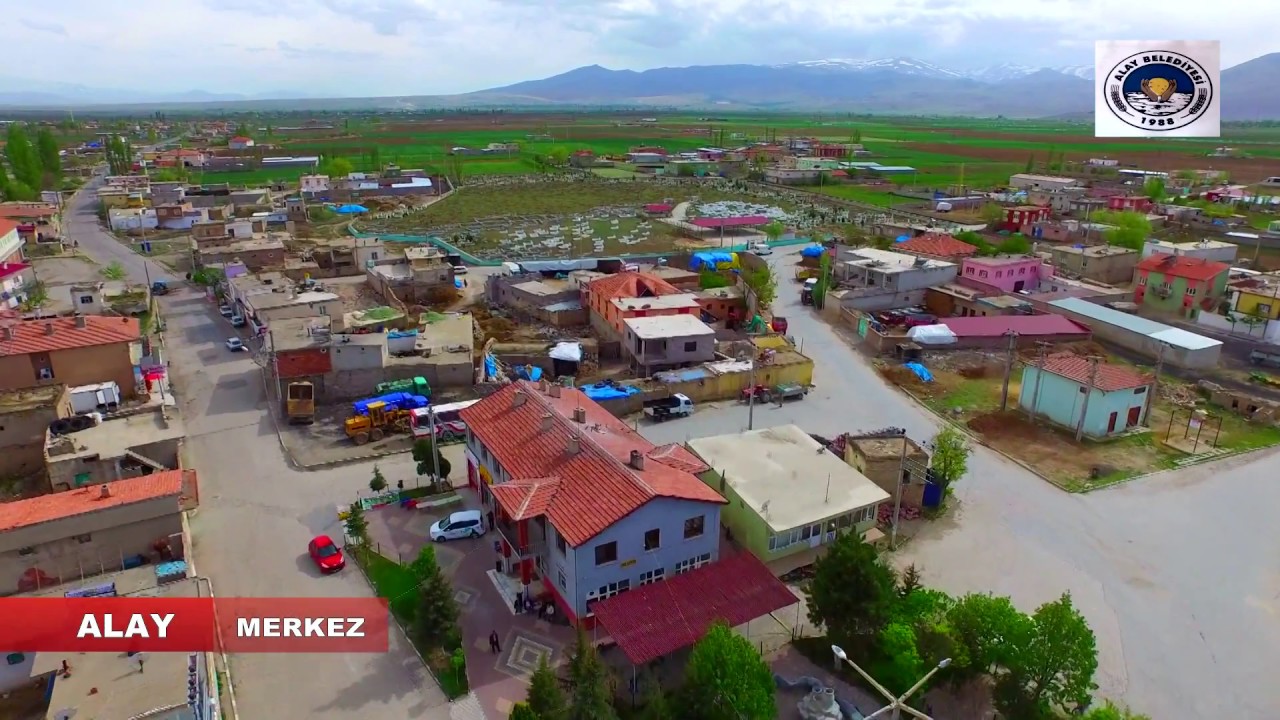 Alay Kasabası Mikrokopter İle Havadan Görünüm